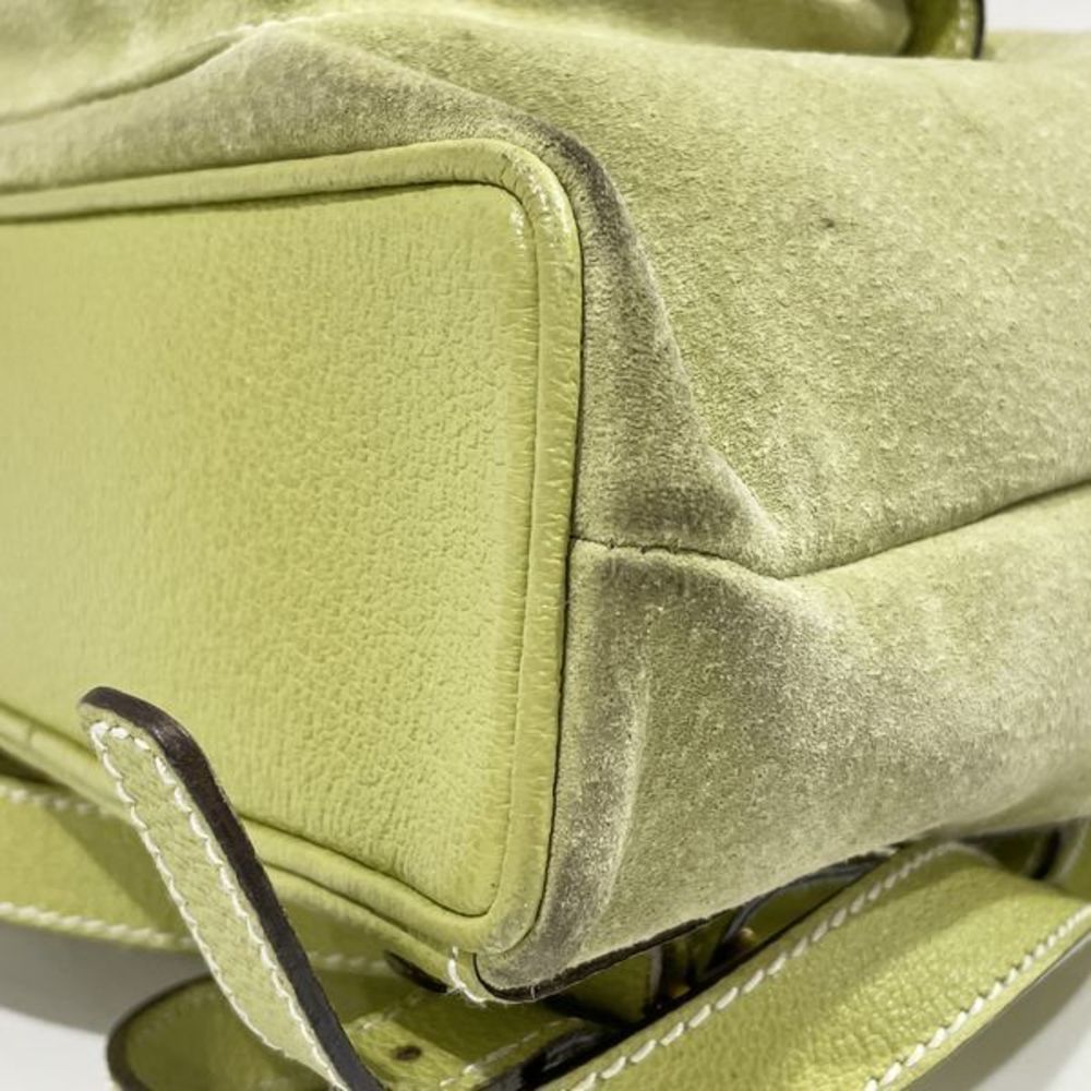 Gucci Mini Bamboo Backpack Green - image 8